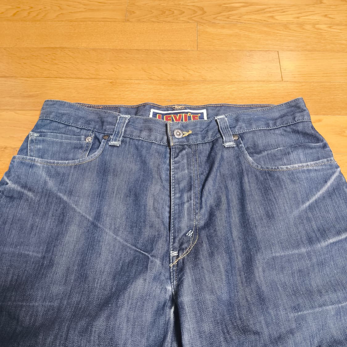 [33] LEVI'S 리바이스 569 루즈 스트레이트 흑청 상품이미지3