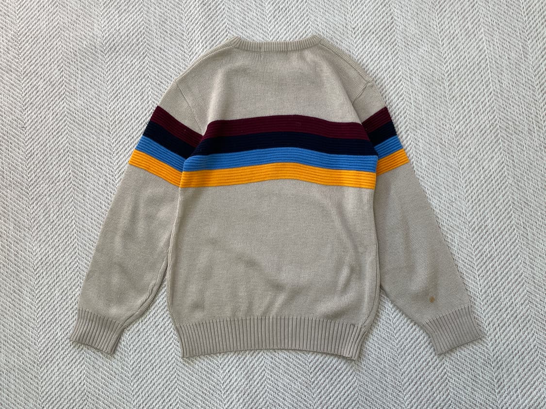 빈티지 멀티컬러 니트  J04147 상품이미지4