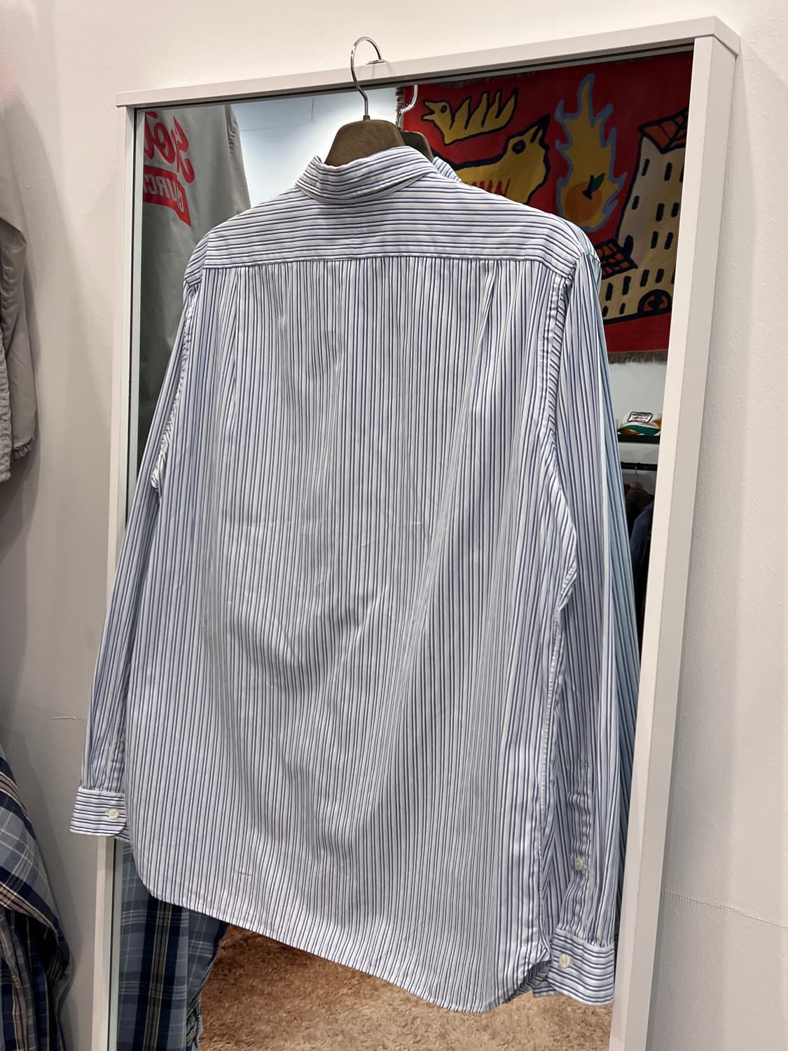 Polo ralph lauren 폴로 랄프로렌 RL 자수 스트라이프 셔츠 상품이미지5