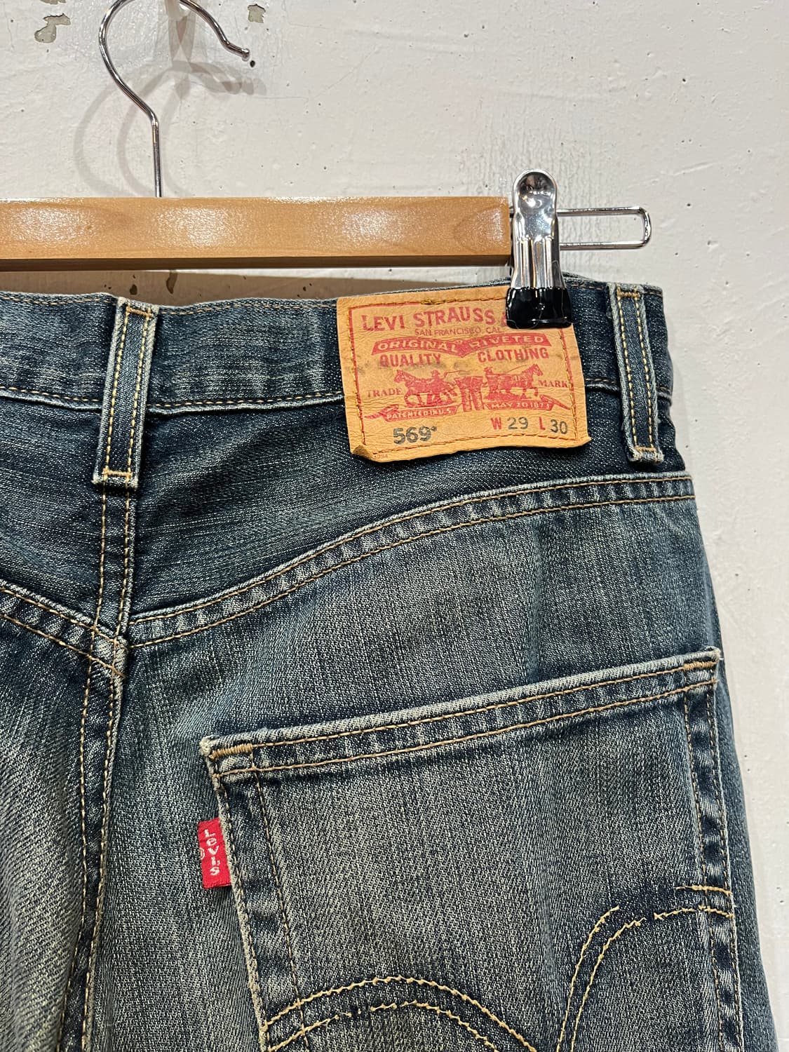 00s 리바이스 569데님팬츠 Made in MEXICO 상품이미지2