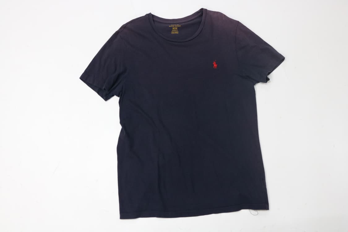 폴로 랄프로렌 레드 포니 네이비 반팔티셔츠 (M) 상품이미지2
