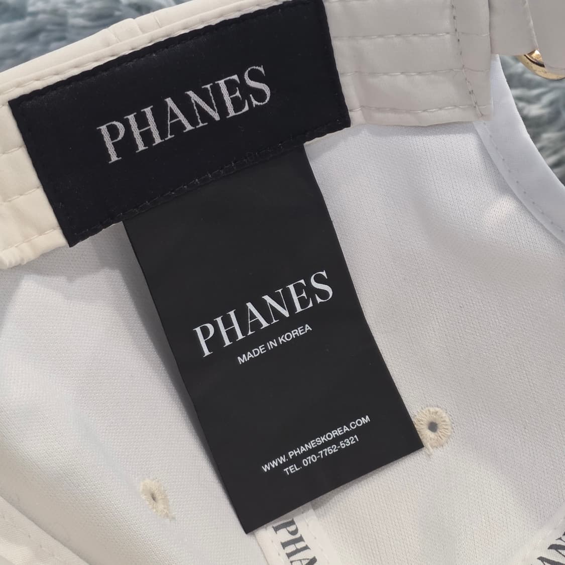 M1-10:Phanes 화이트 클래식 캡(56-60)-거의새거 상품이미지8