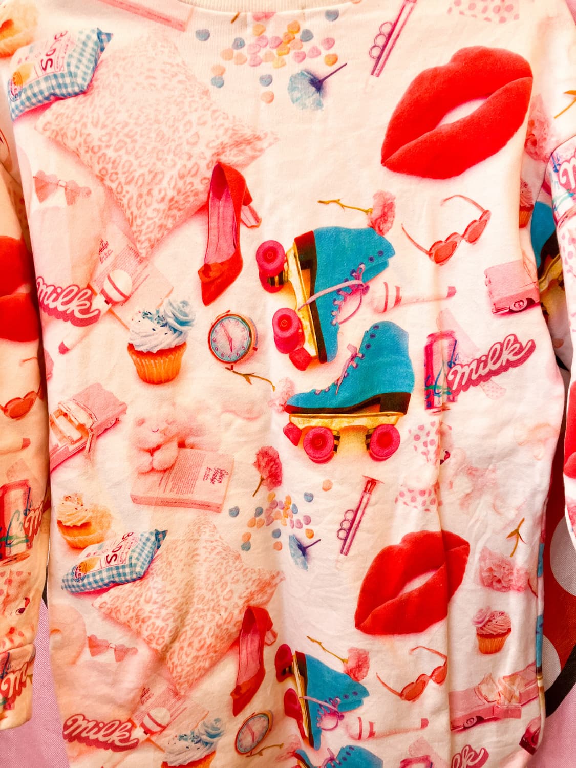 2000‘s milk 맨투맨 원피스 상품이미지6