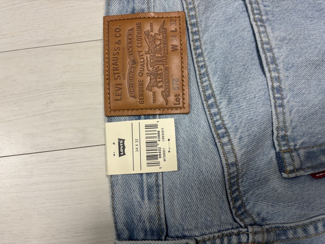 리바이스 578 프리미엄 34x32 상품이미지4