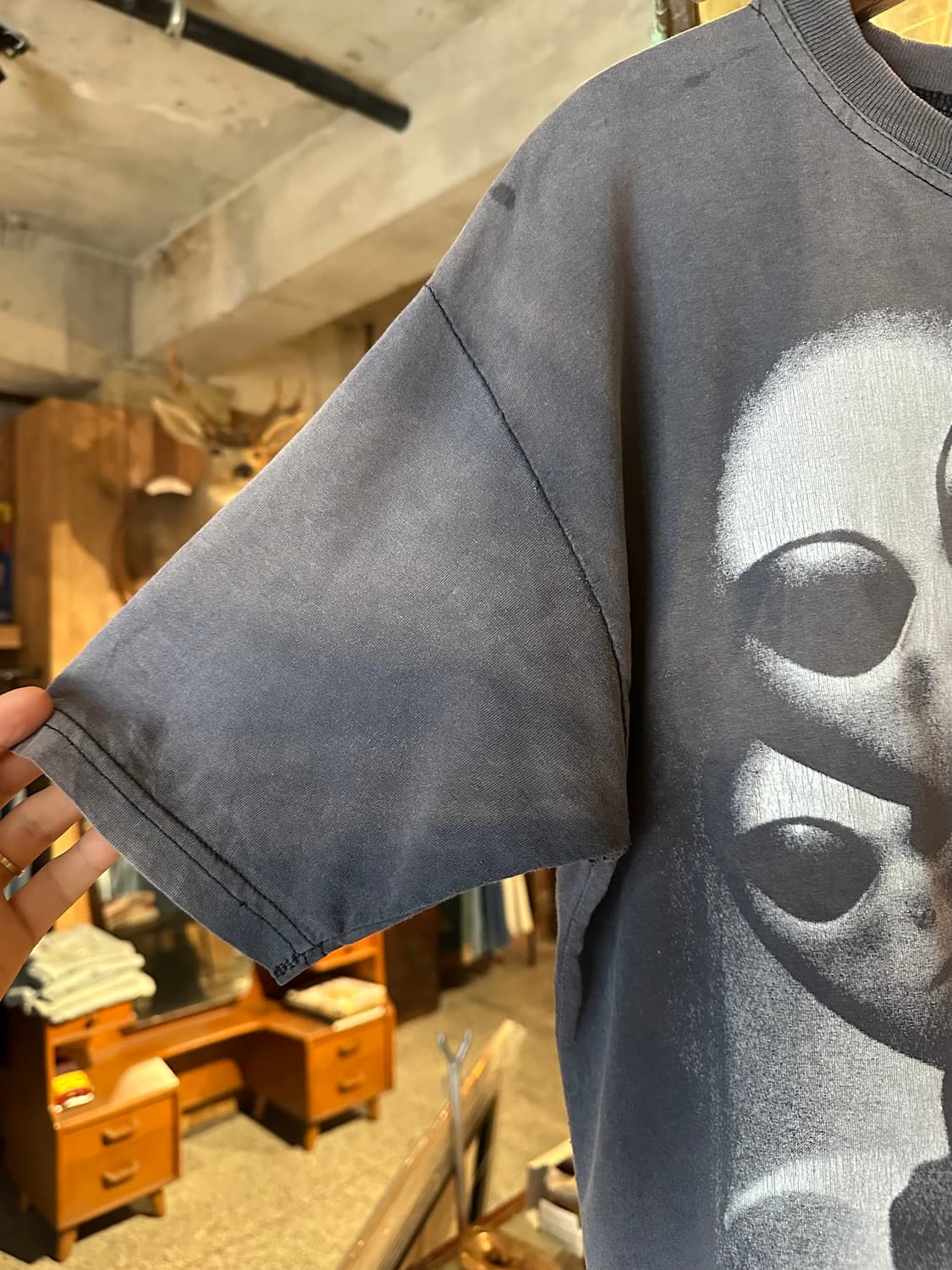 90s 빈티지 Alien 에일리언 반팔 티셔츠 상품이미지4