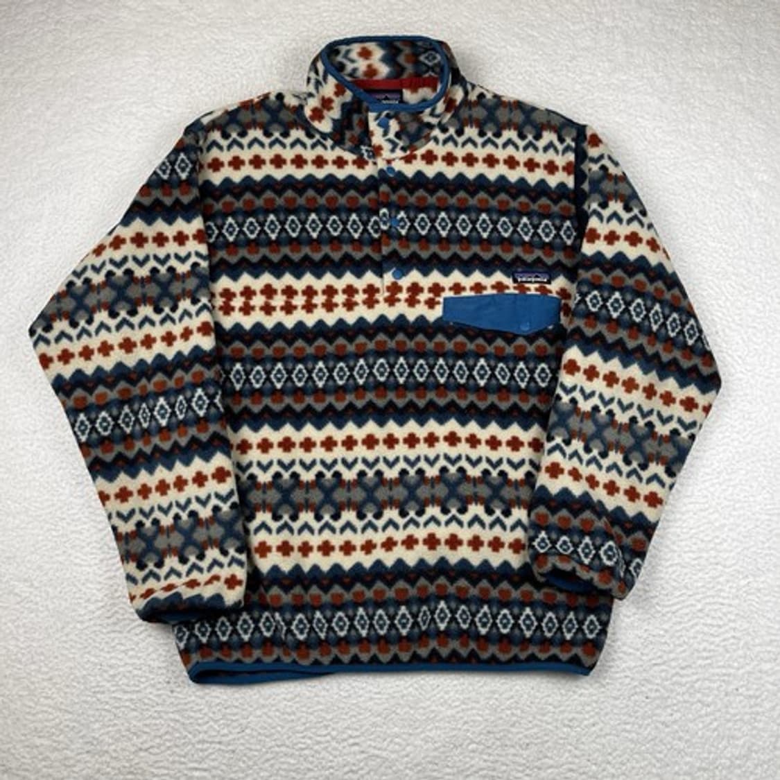 파타고니아 신칠라 스냅T 아일 패턴 상품이미지1