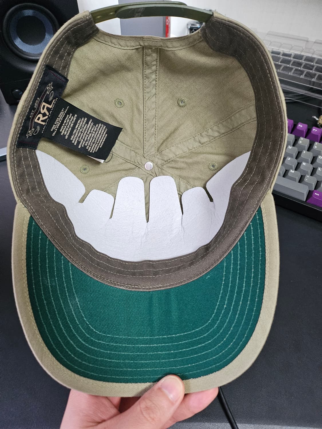RRL 볼캡 카키 상품이미지2