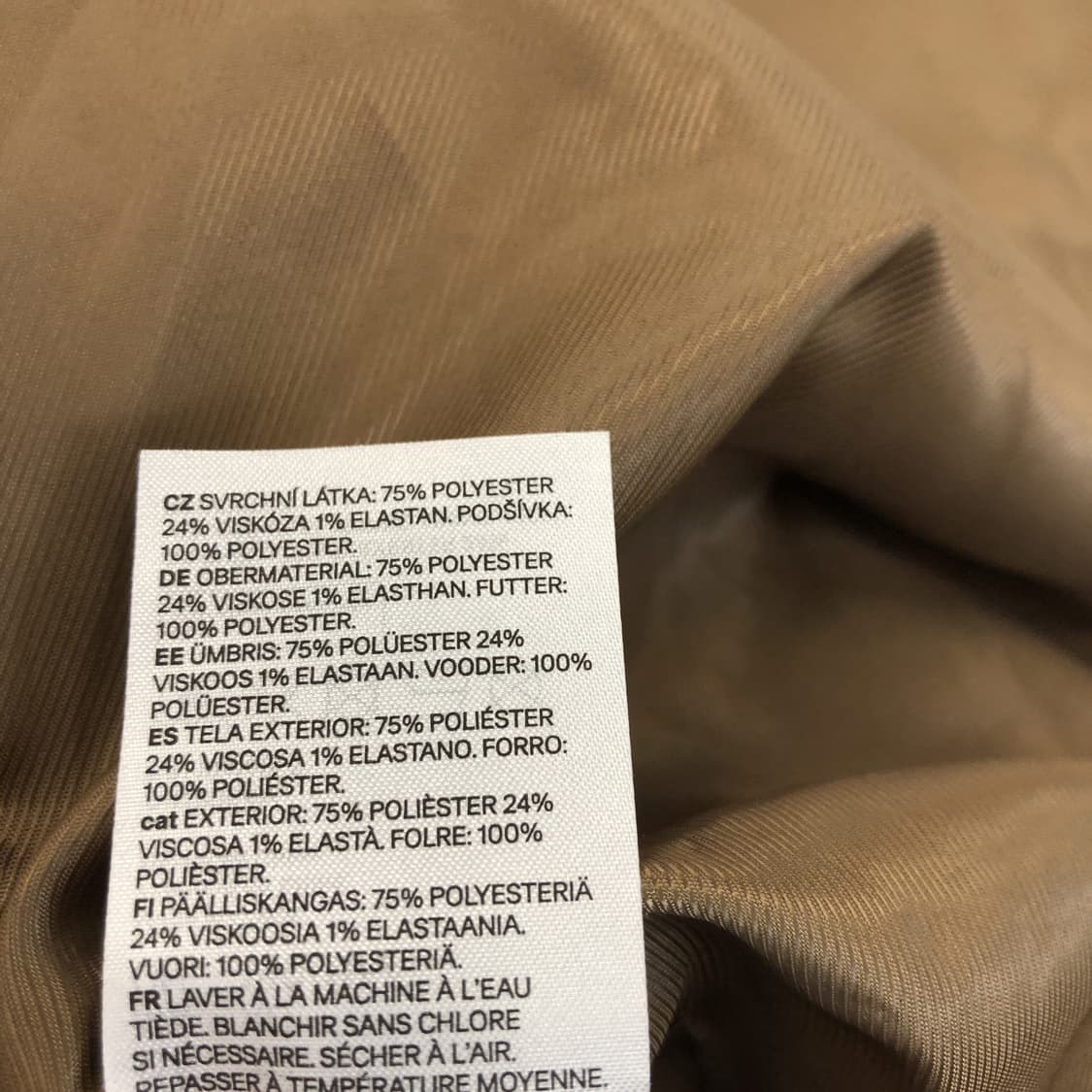 H&M 흐앤므 트렌치맥코트 XL  상품이미지9