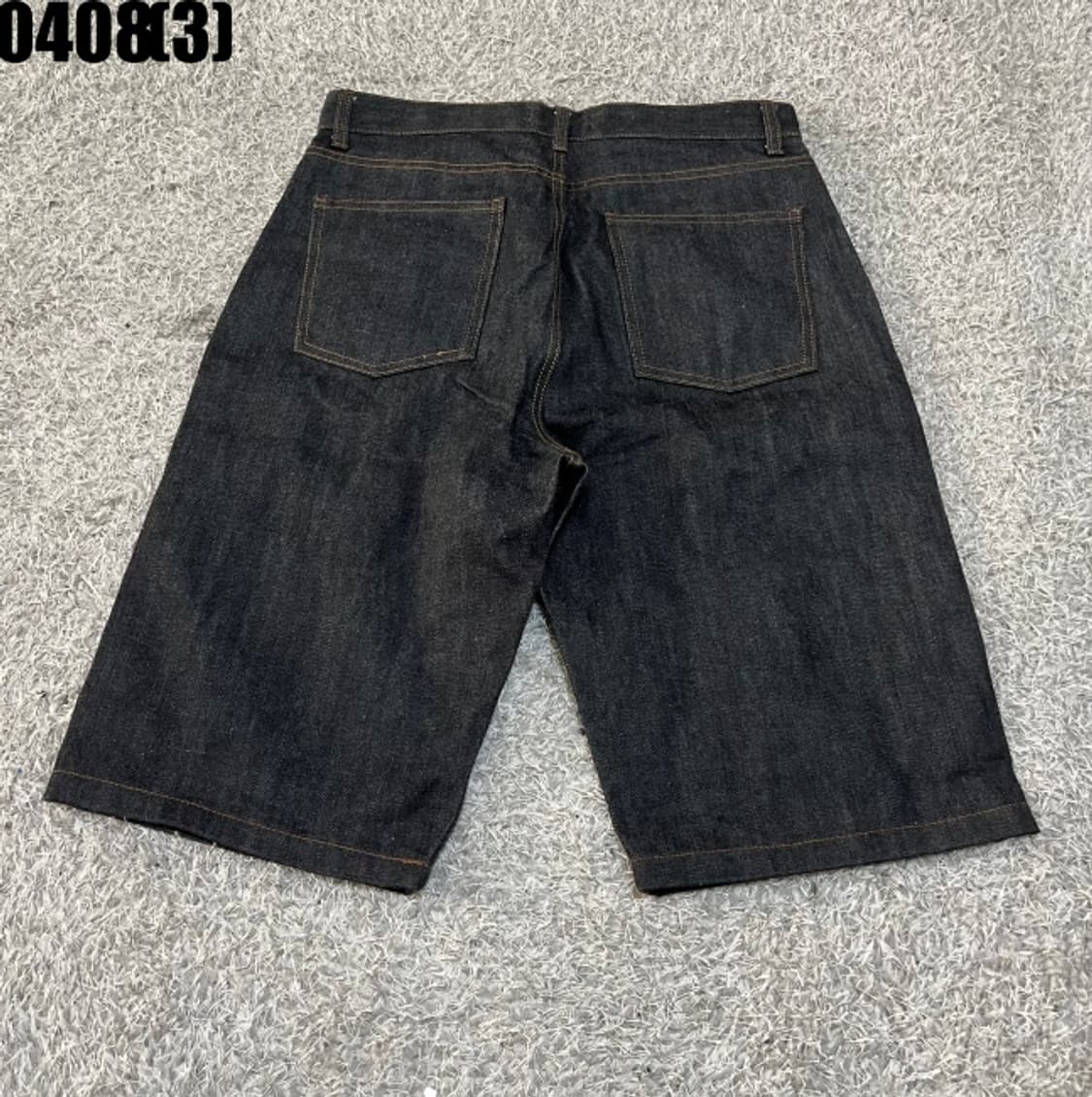 비슬로우 데님 반바지 상품이미지4