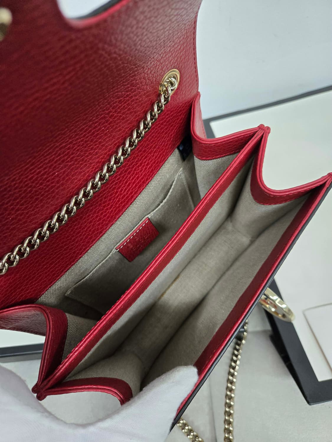 [보증서 정품] 구찌 인터로킹 숄더백 상품이미지2