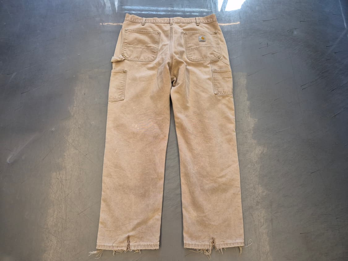 00s 칼하트 디스트레스드 더블니 팬츠 상품이미지2