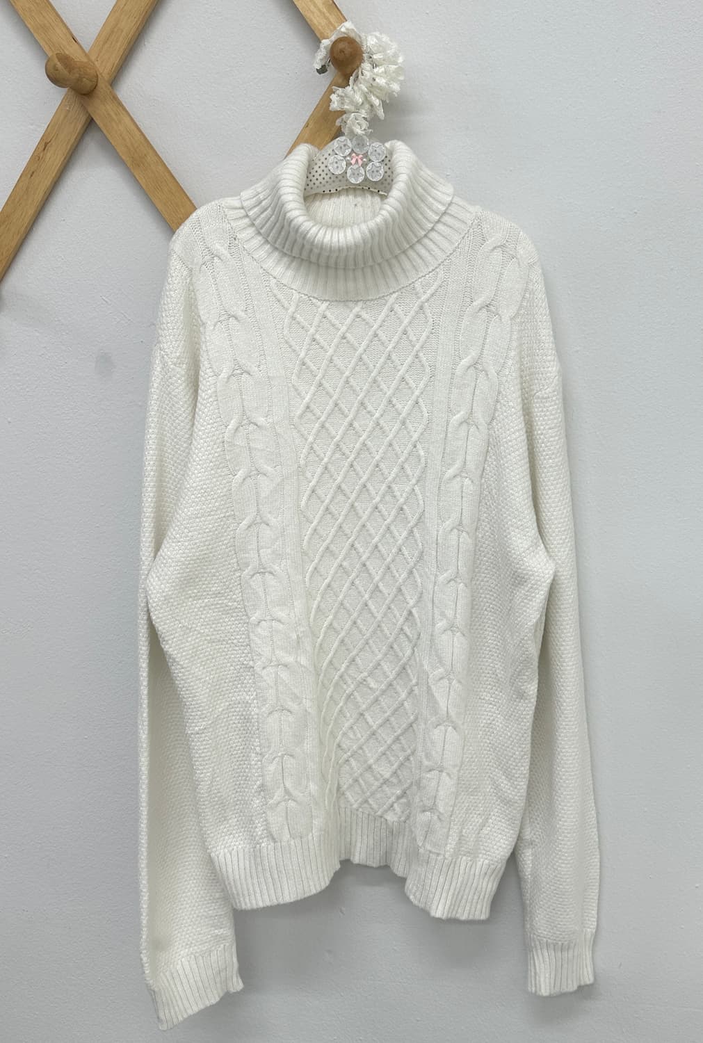 ❄️사와코의 니트 코디세트❄️ 모리걸 러블리 너닿 하구미 겨울 레이어드 상품이미지6