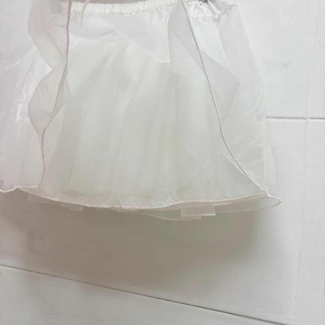 화이트 모리걸 튜튜 샤 미니 스커트 KIDS JPN 상품이미지3