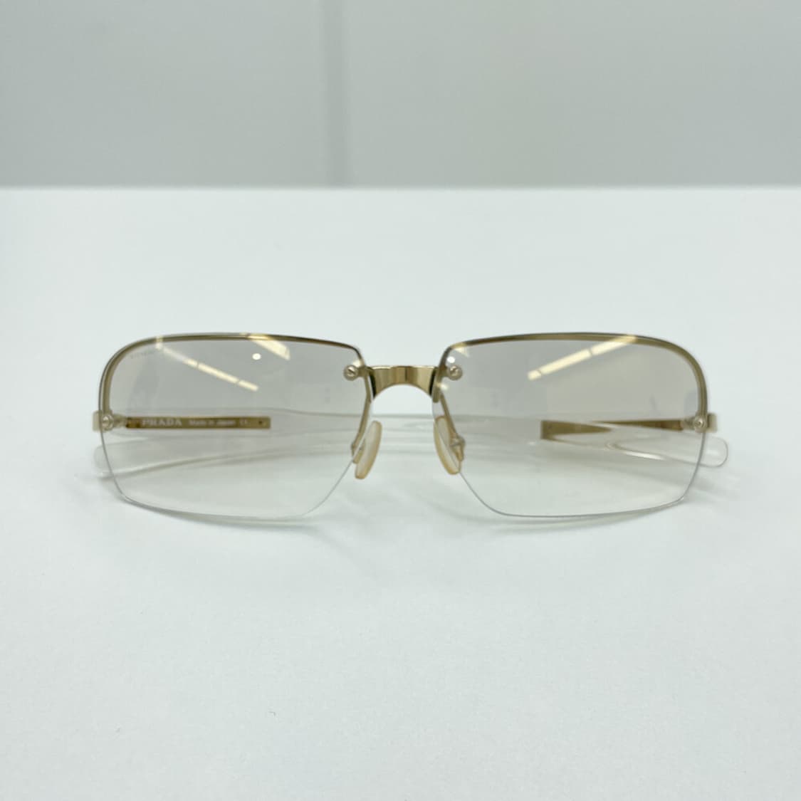 prada rimless sunglasses