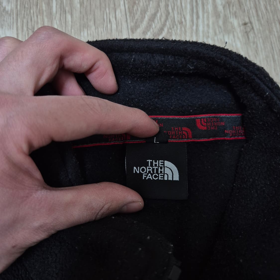 노스페이스 블랙 후리스 플리스 자켓 L(90) 상품이미지6