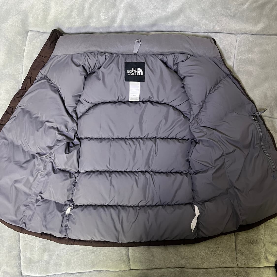 The north face 노스페이스 700 눕시 조끼패딩 브라운M 상품이미지8