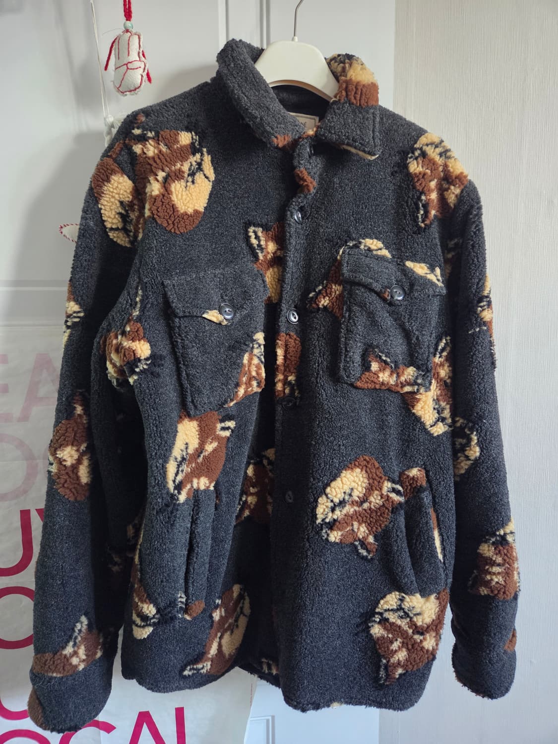 메종키츠네 뽀글이 자켓 L 상품이미지1