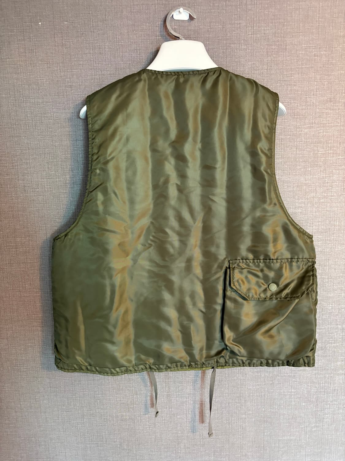 엔지니어드 가먼츠 카키 포켓 조끼 S 상품이미지10