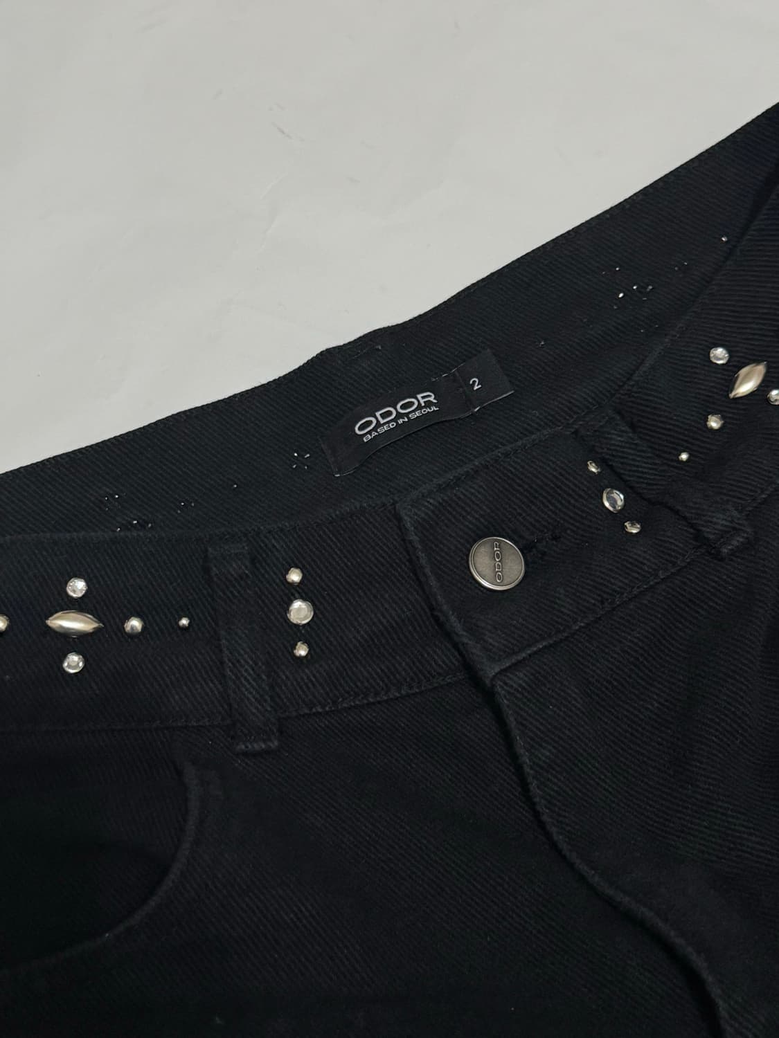 ODOR 오도어 크리스 스터드 팬츠 2 상품이미지5