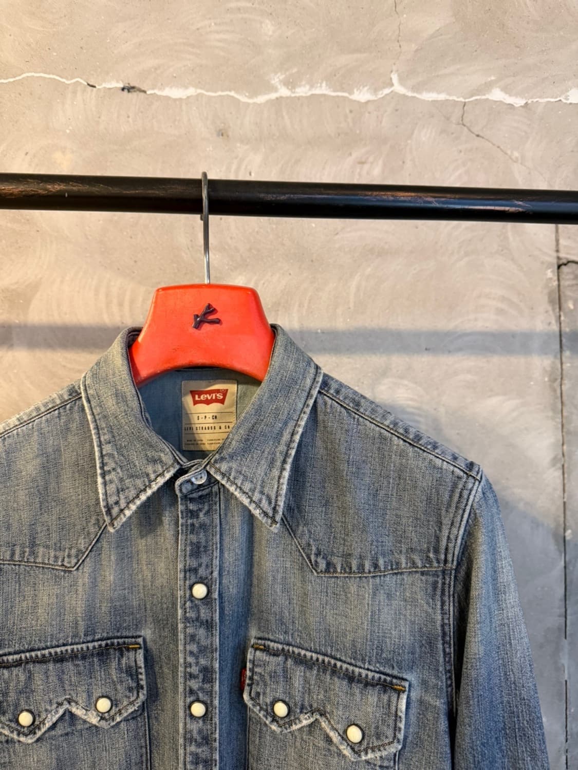 리바이스 데님 웨스턴 셔츠 95 상품이미지6