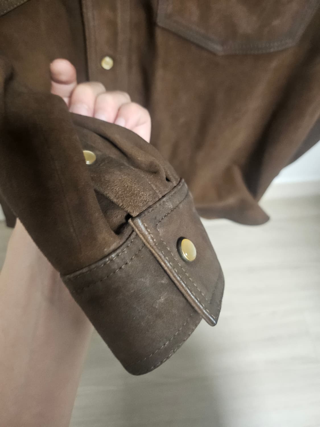 이자벨마랑 아드리안 스웨이드셔츠 상품이미지7