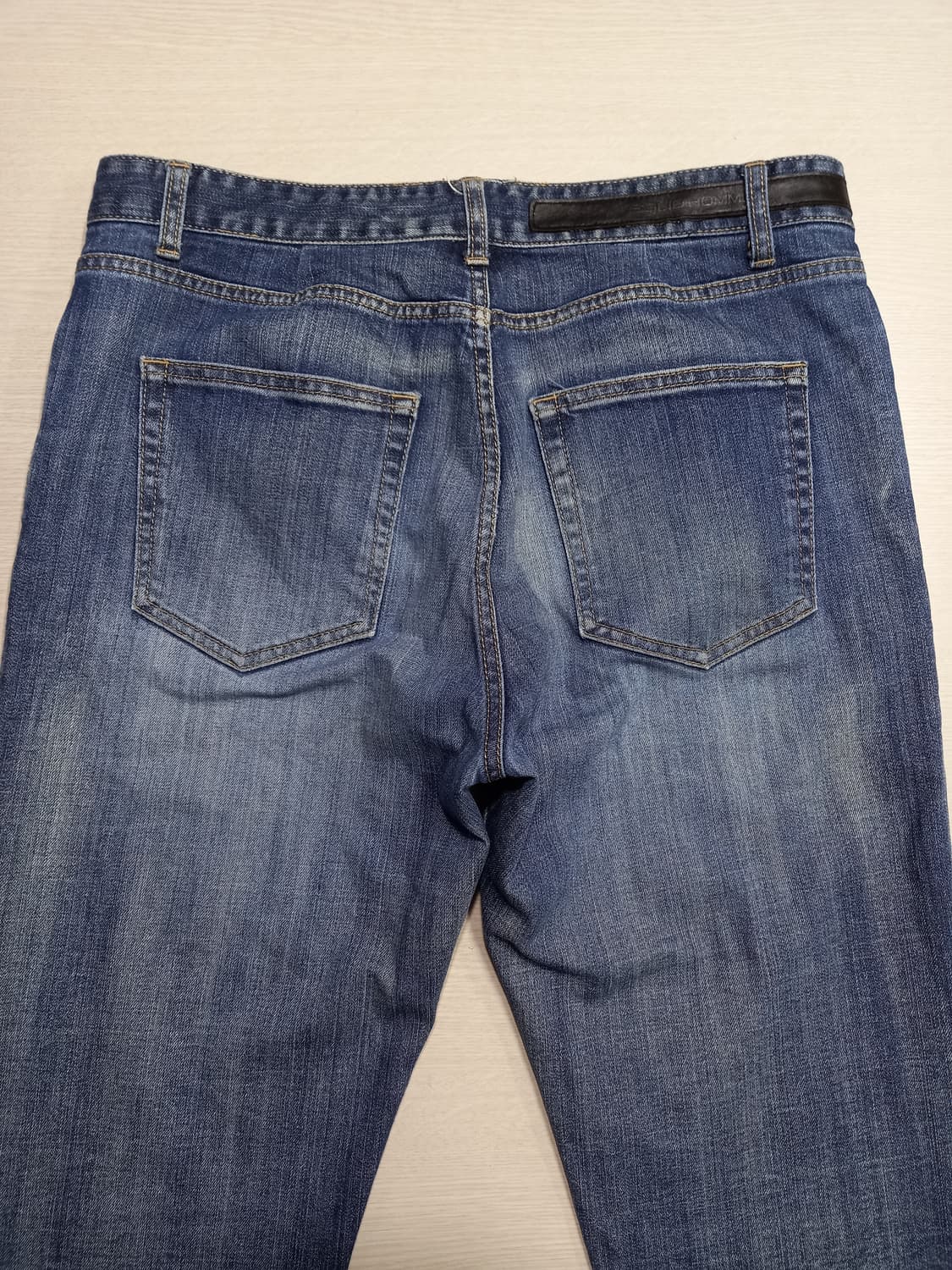 33-34 솔리드 옴므 워싱 스판 슬림일자진 34-577 상품이미지4