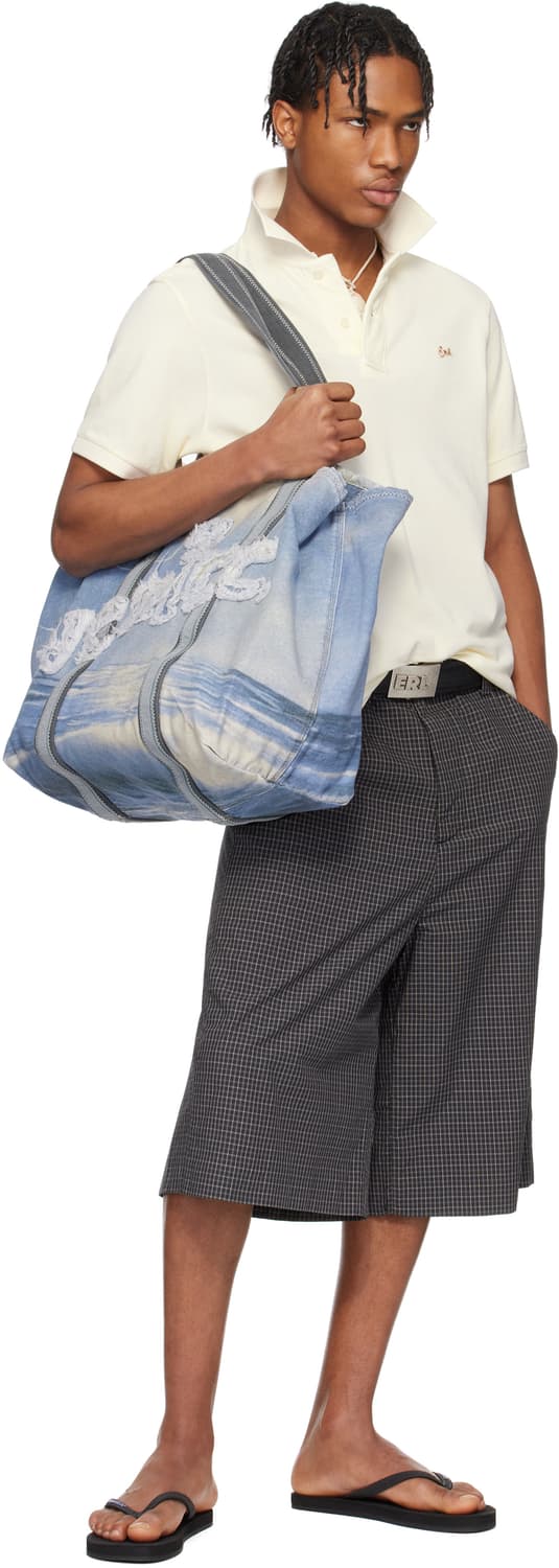 [S]이알엘 ERL 폴로 셔츠/화이트 상품이미지4