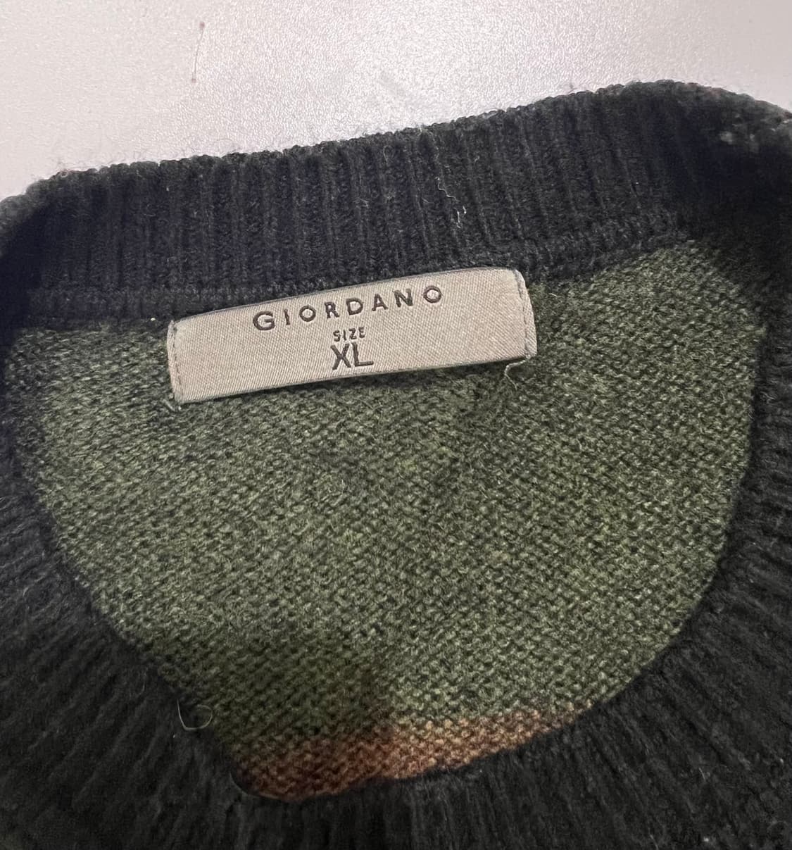 glorodano 지오다노 캐주얼 스트라이프 니트 XL 상품이미지5