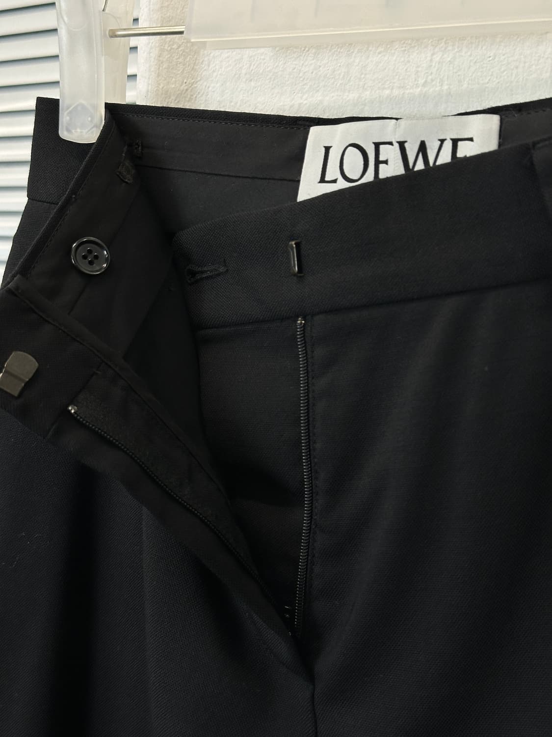 로에베 와이드 울 슬랙스 34(27size) 상품이미지4