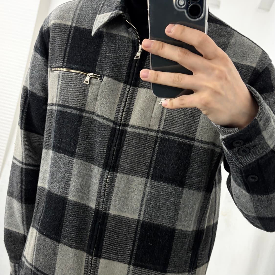 리바이스 울 체크 자켓 상품이미지4