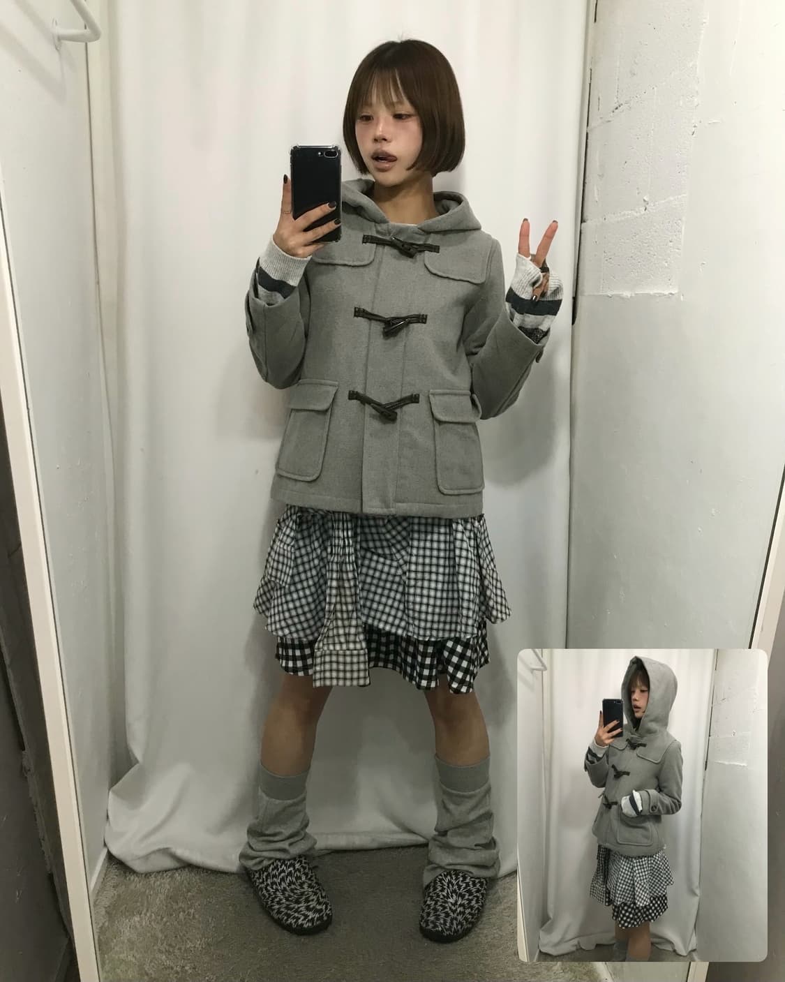 🐨그레이 레이어드 코디 🐨 상품이미지1