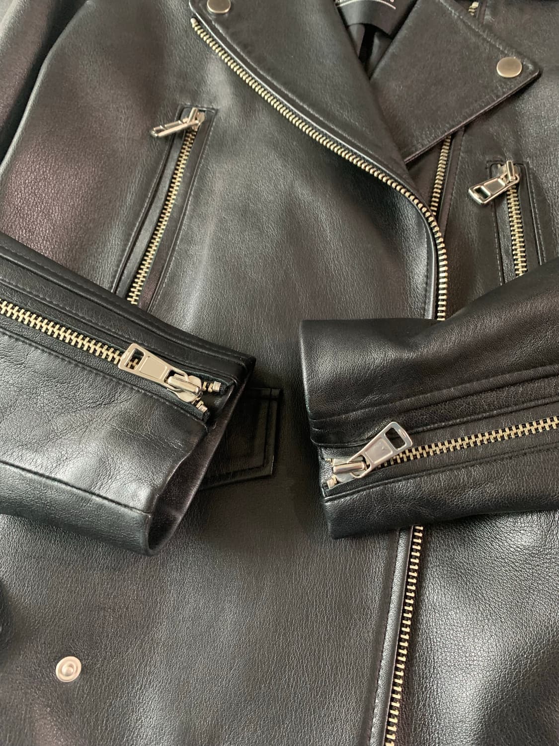 official.637 천연 양가죽 라이더 자켓 상품이미지6