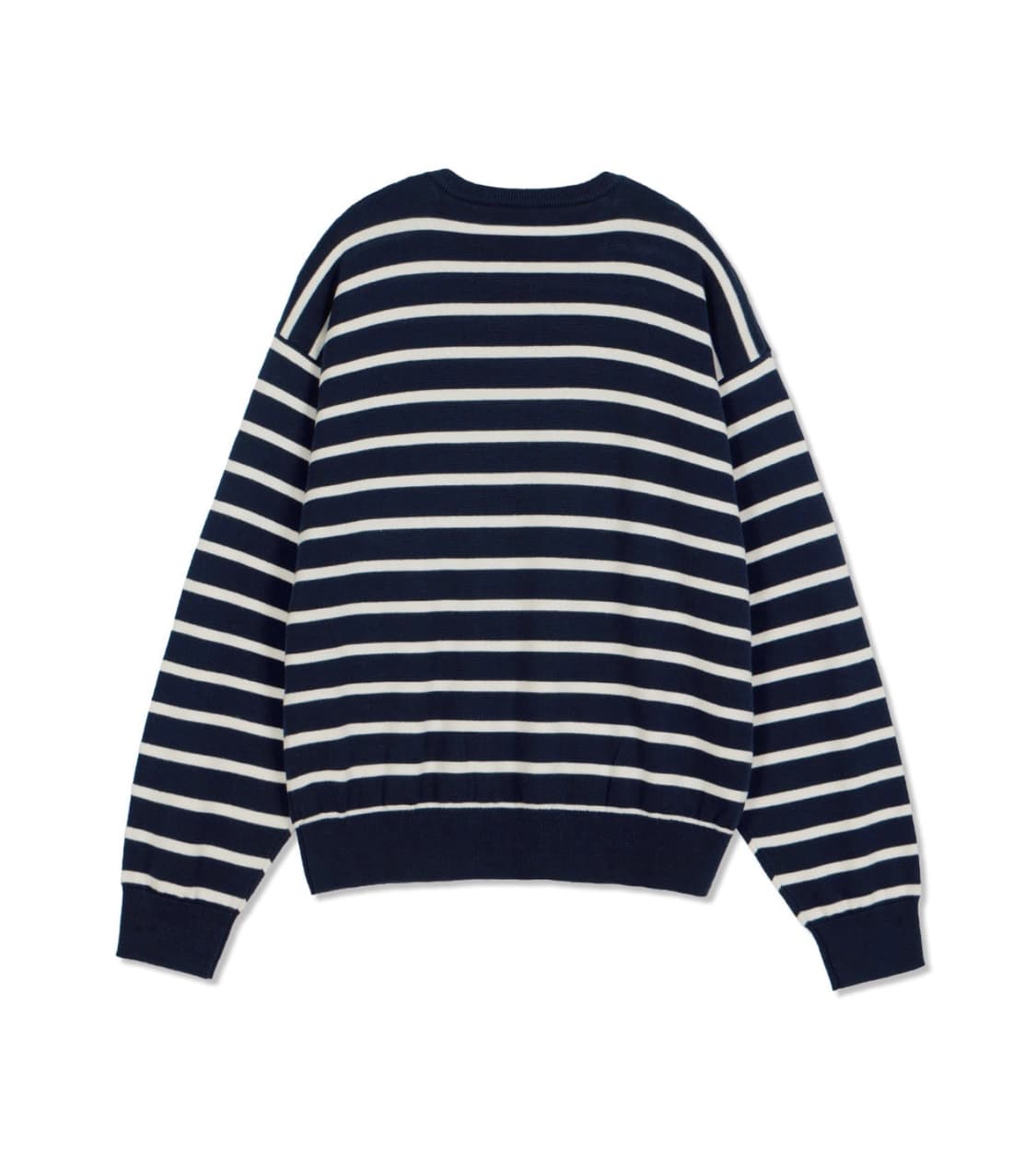 굿라이프웍스 스트라이프 니트 네이비 L 상품이미지2
