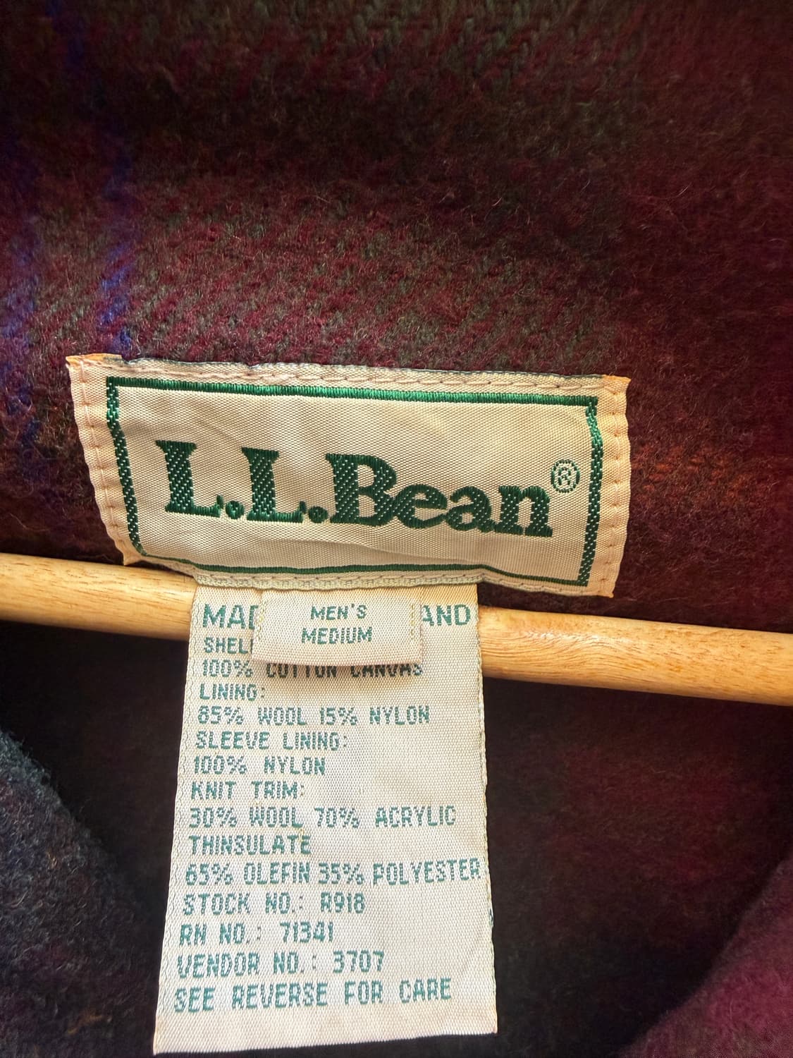 90s LL bean 헌팅자켓 상품이미지6