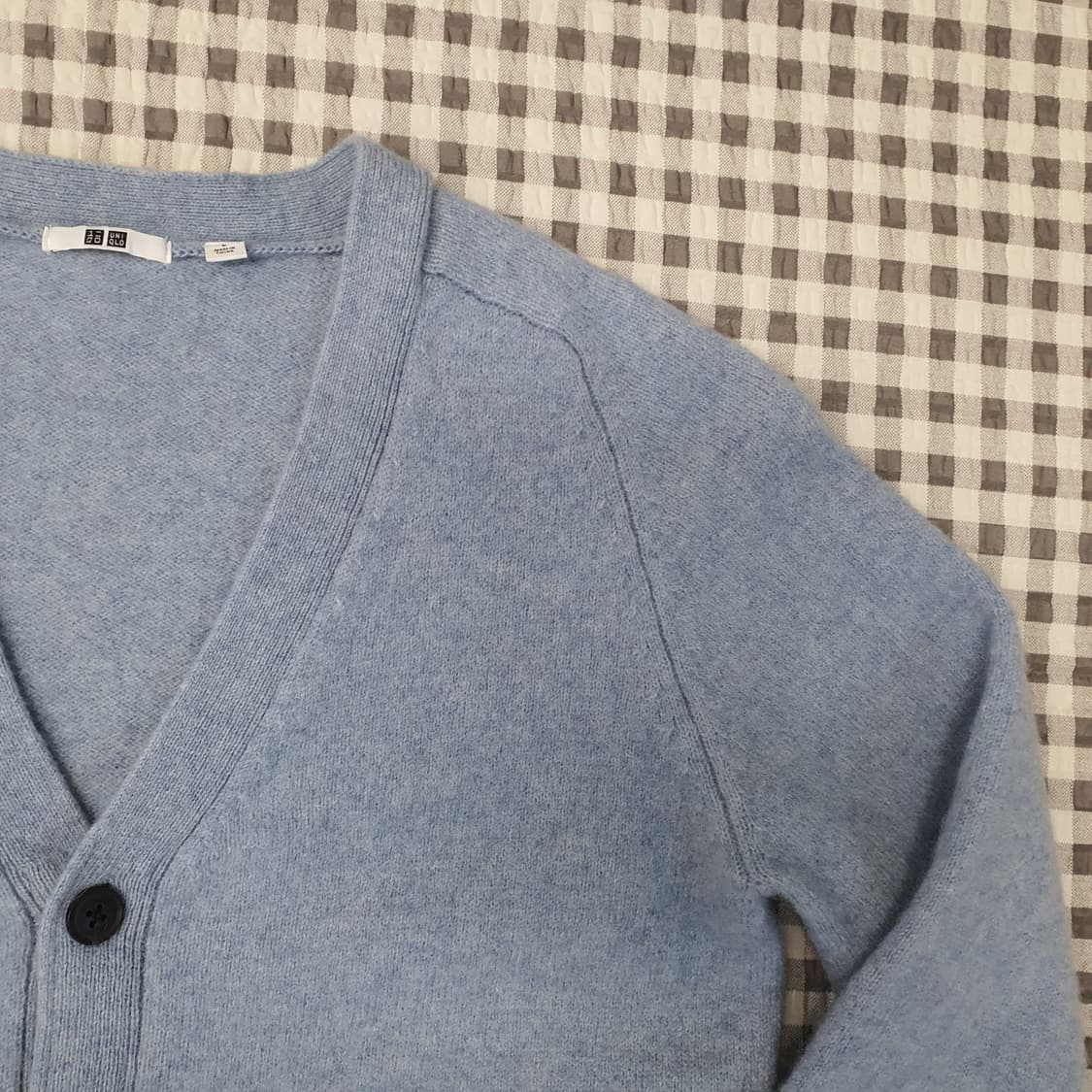 유니클로 울100 브이넥 가디건 남자95 상품이미지3