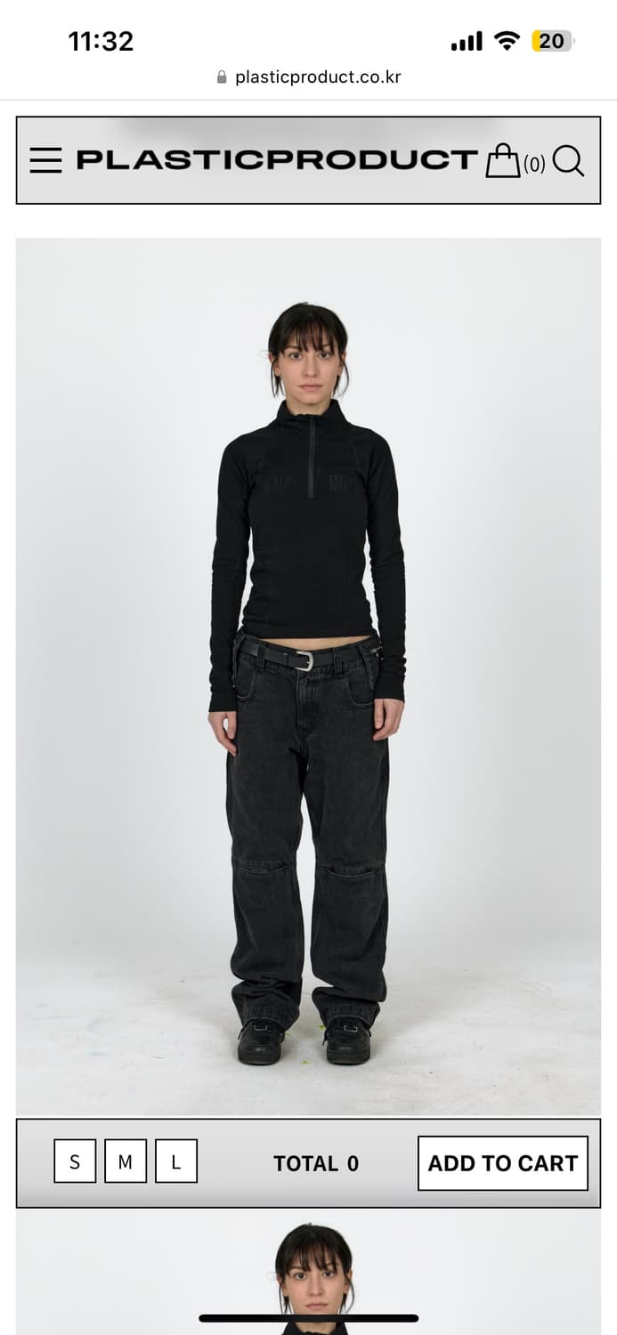 (새상품) 플라스틱프로덕트 하프집 여성 상품이미지3