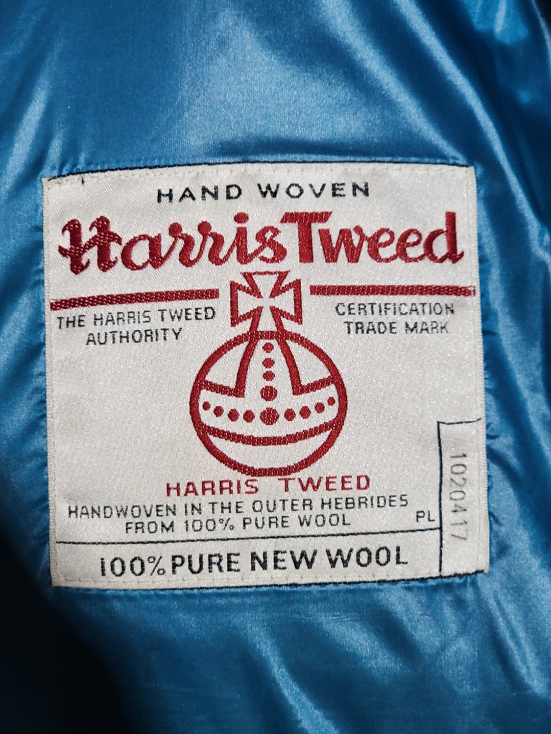 (100) 노스페이스 해리스트위드 패딩점퍼 체크 구스다운 자켓  상품이미지5