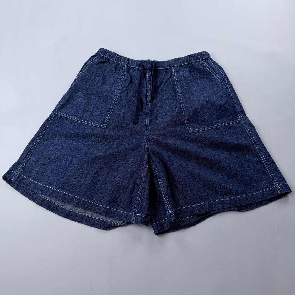 빔즈보이 코튼 하프데님팬츠 상품이미지1