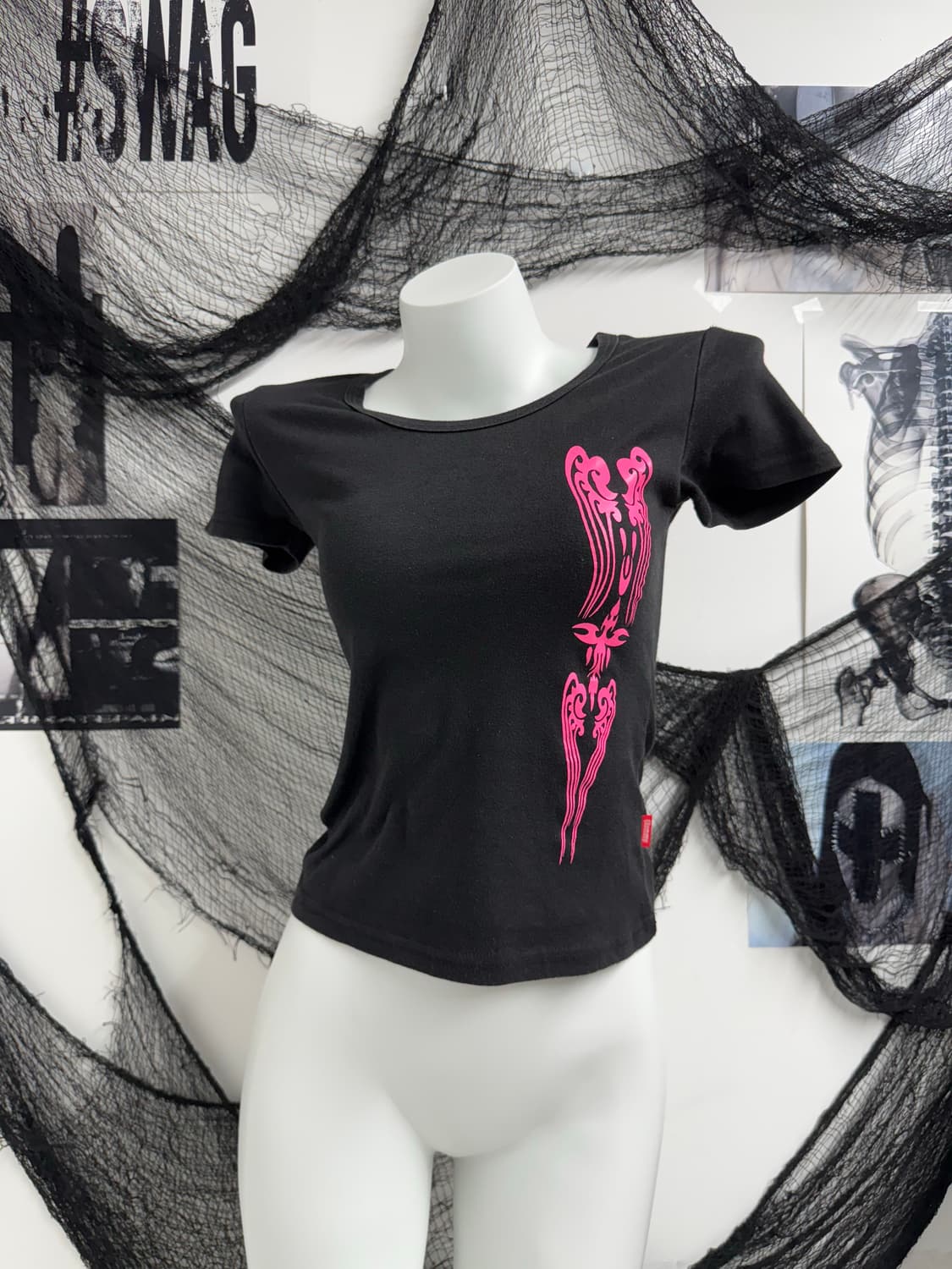 Ehtnic mood printing halfsleeve 상품이미지4