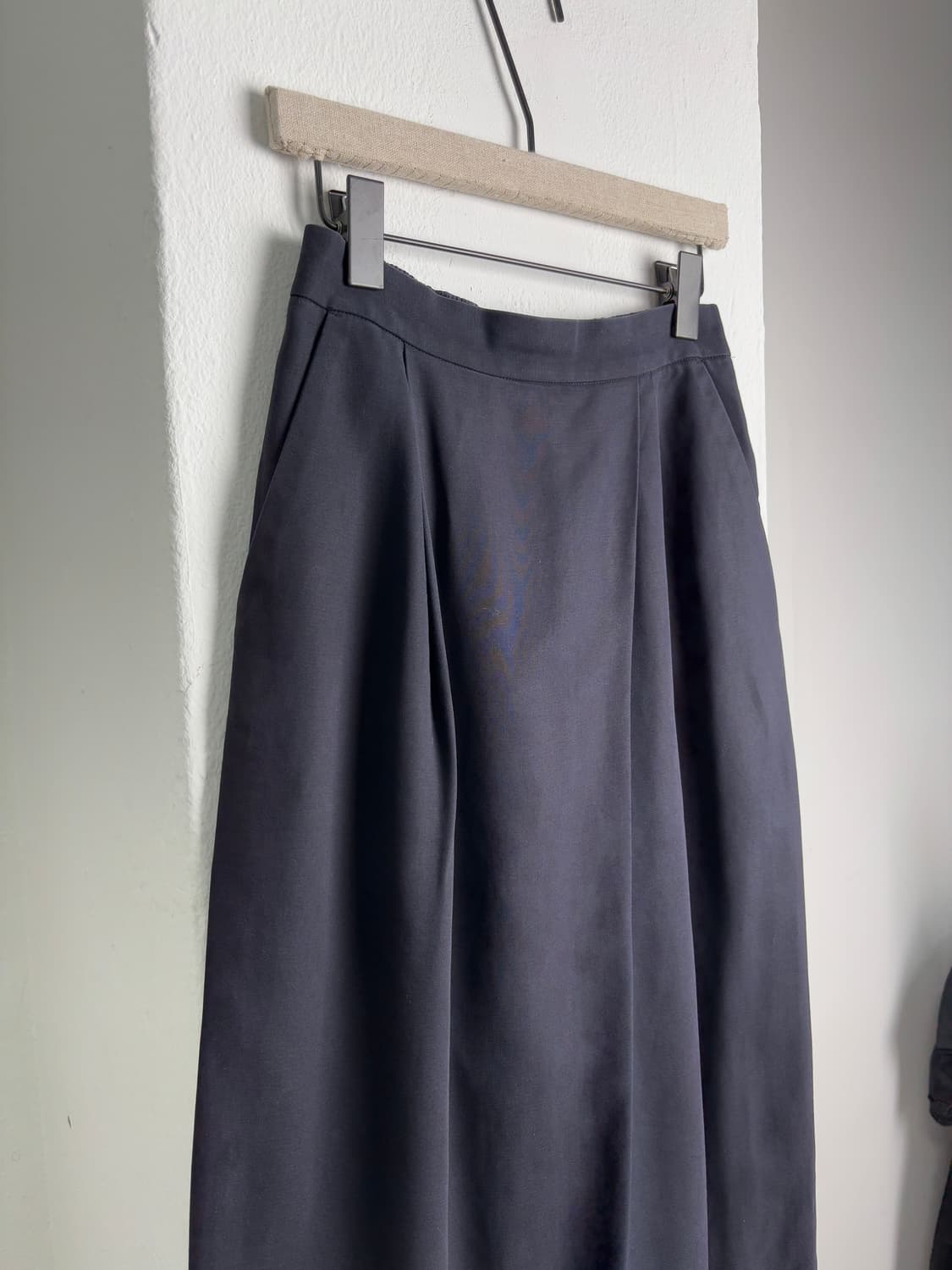 ENFOLD Navy Cotton pants 상품이미지3