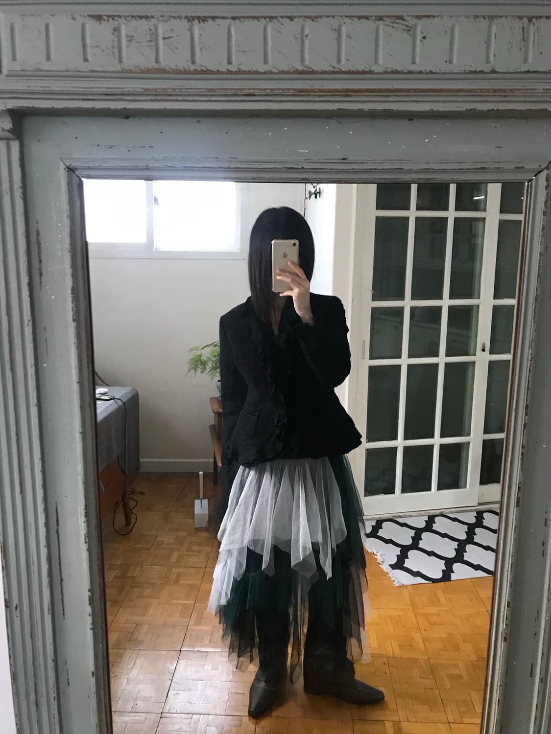 vintage wool frill jacket 상품이미지3