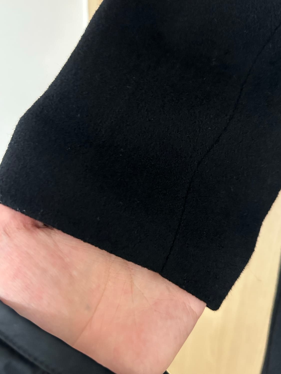 밈 더워드로브 히든 싱글코트 블랙 (100) 상품이미지7