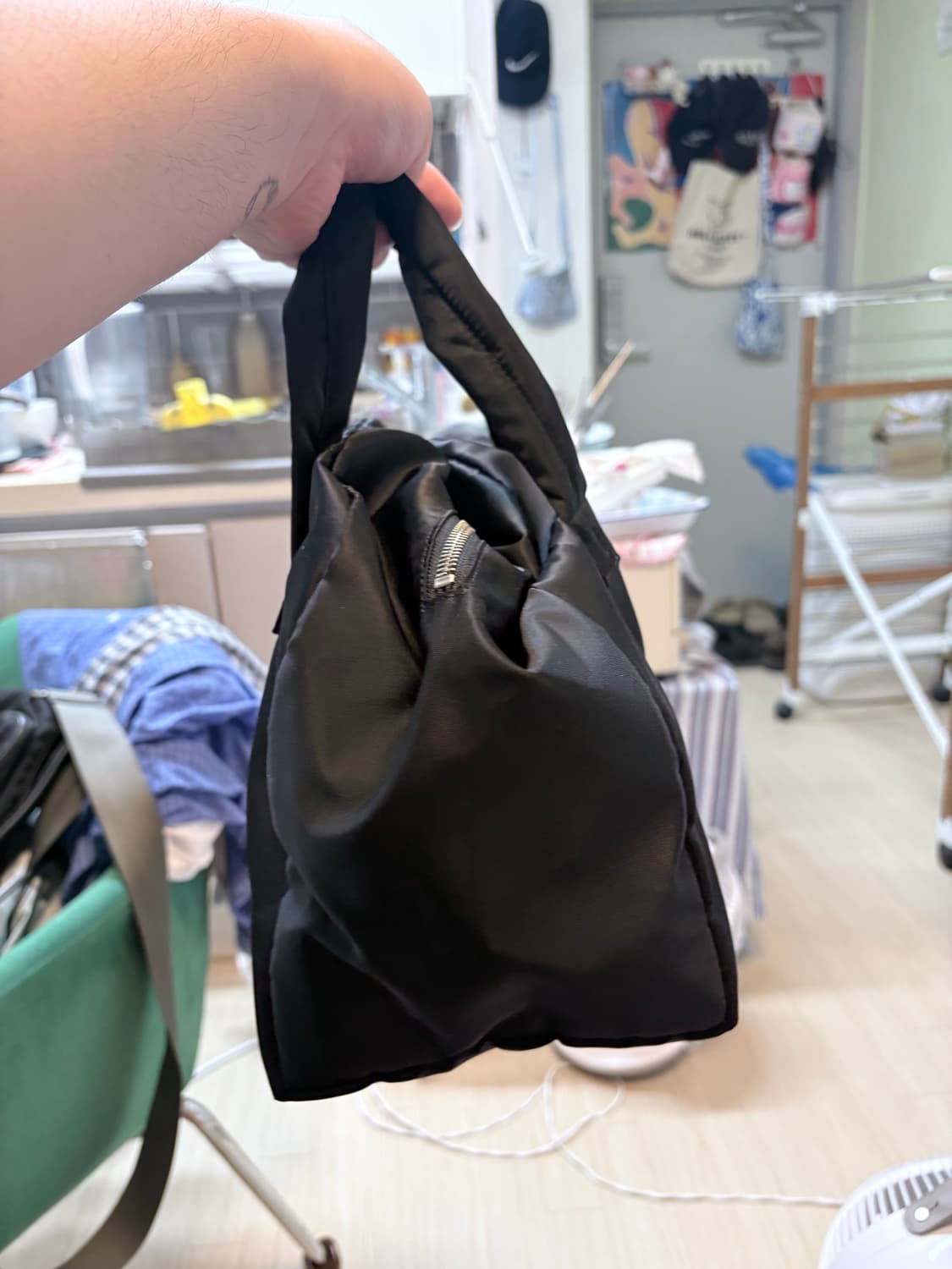 꼼데가르송 나일론 보스턴백 스몰 상품이미지4