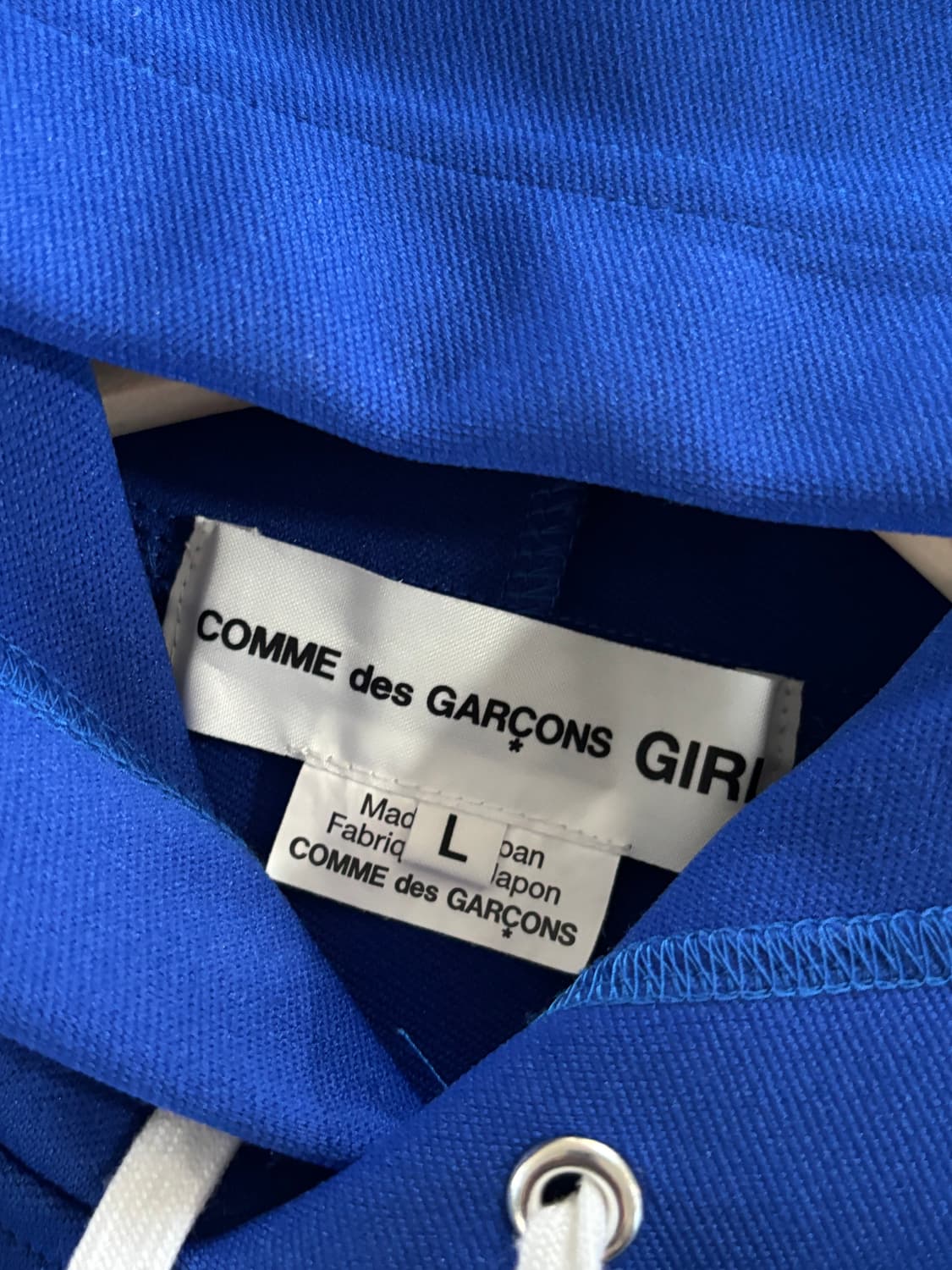 COMMEdesGARCONS GIRL 꼼데가르송 걸 프린팅 후드티 상품이미지6