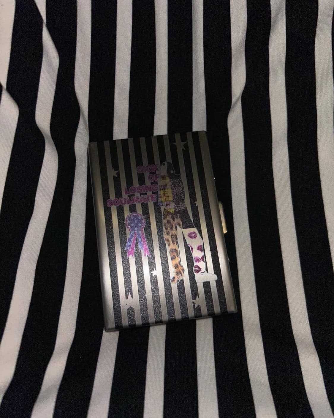 *𖤐⡱Soulmate metal card case ✶༄ ‧₊˚ 상품이미지8