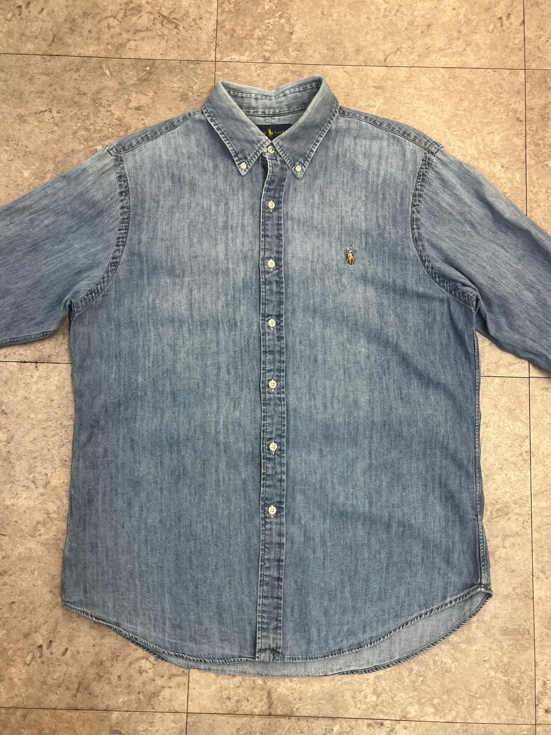 폴로 랄프로렌 데님 슬림핏 셔츠 XL #csz2578 상품이미지4