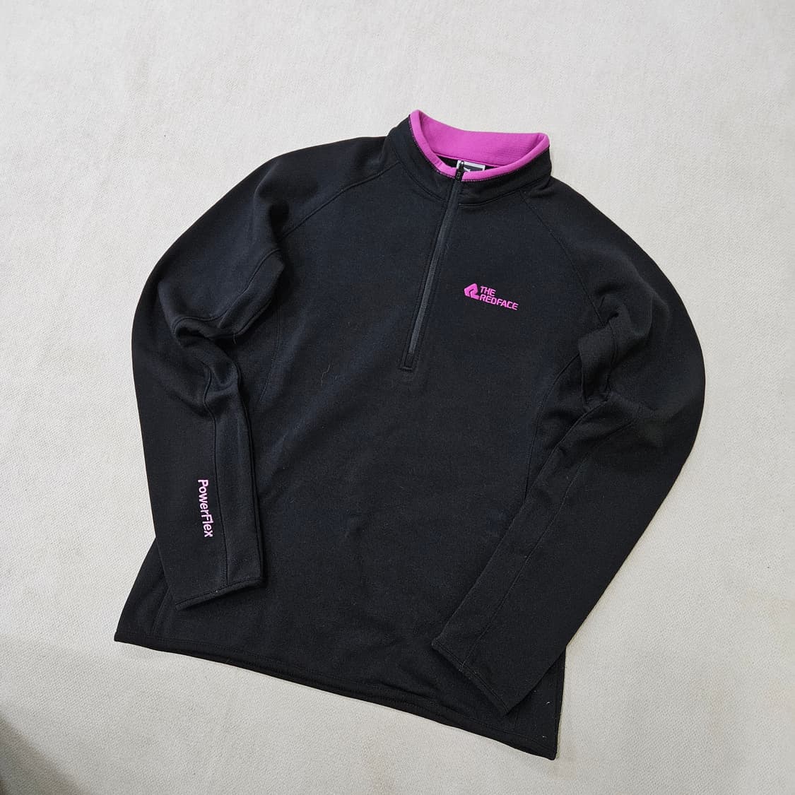 90 더레드페이스 여성 반집업 긴팔티 0403Y 상품이미지1