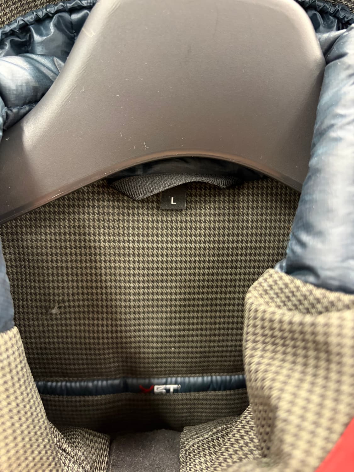 YETI 여성 후드 패딩 점퍼 그레이 L 상품이미지4