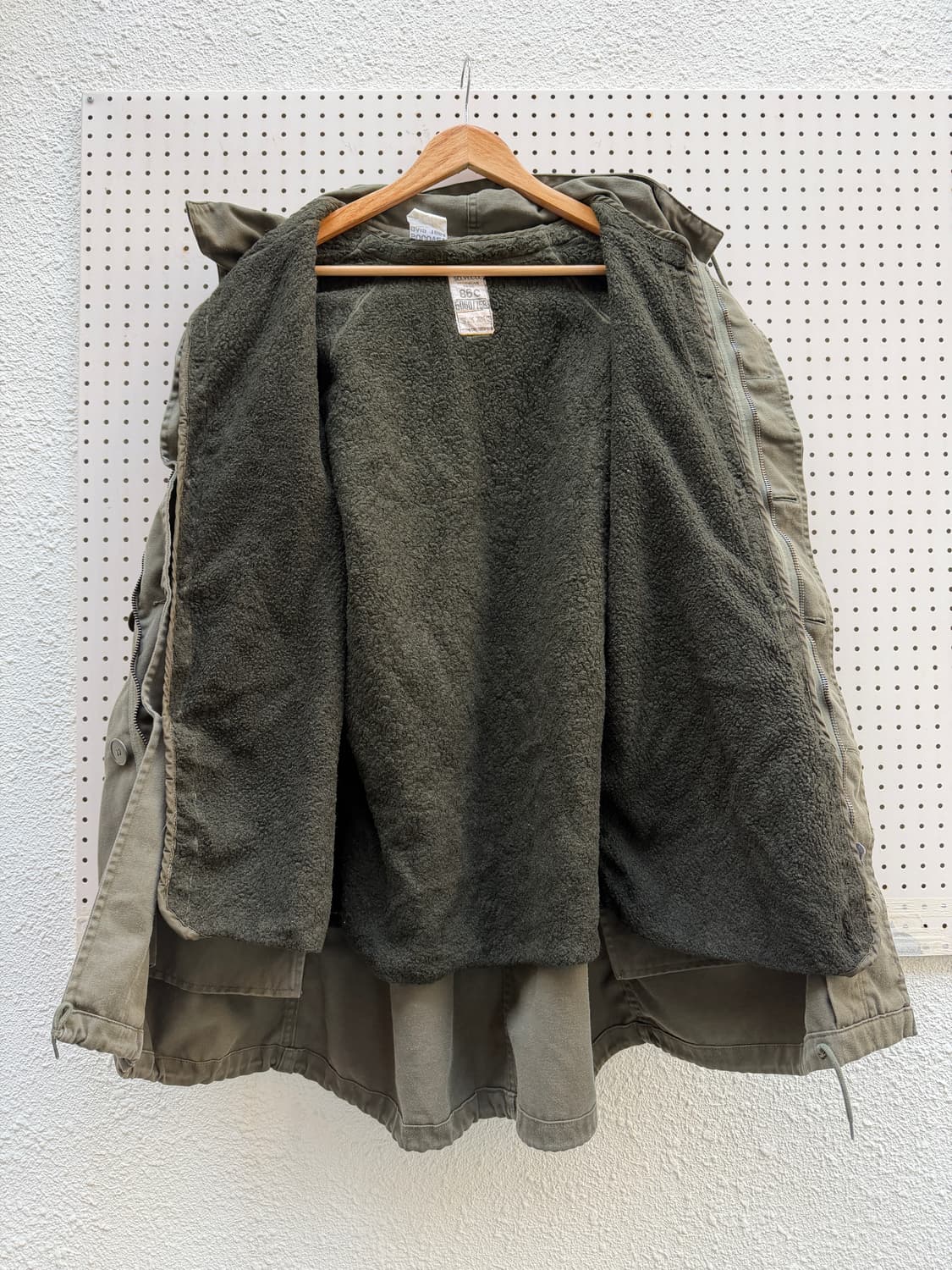 1980s OG FRENCH ARMY M64 FIELD 모즈파카 개파카 상품이미지10