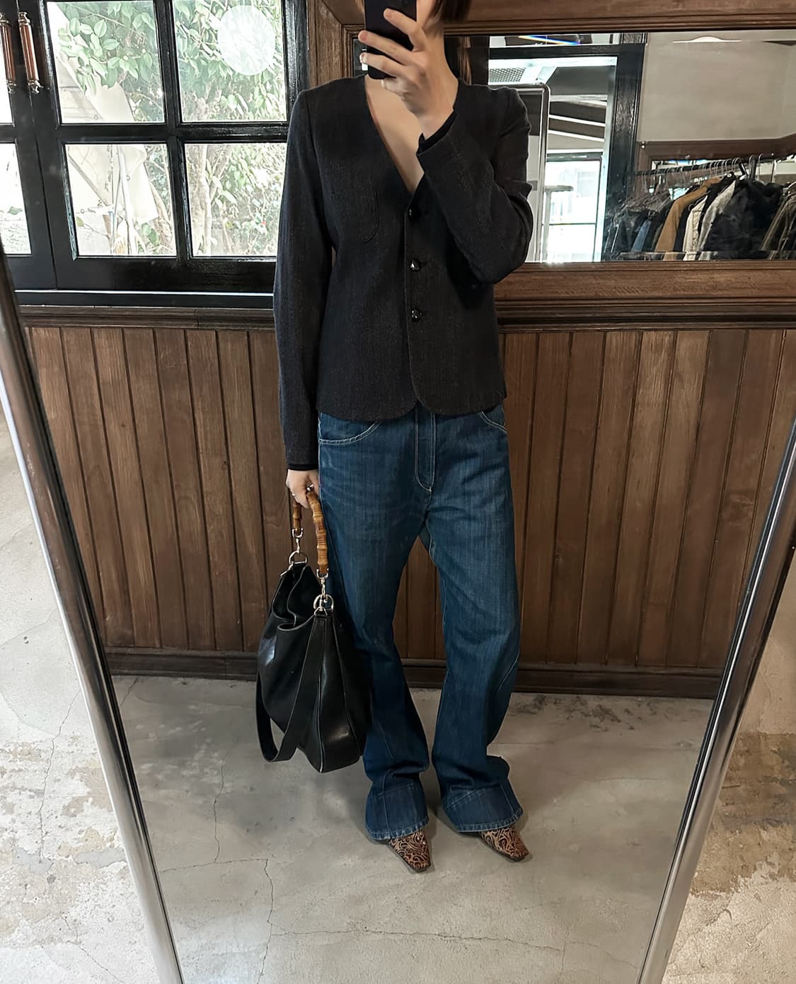 MARC BY MARC JACOBS knit panel jacket 상품이미지1